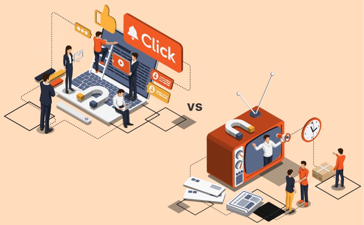 The Difference Between Traditional and Digital Marketing