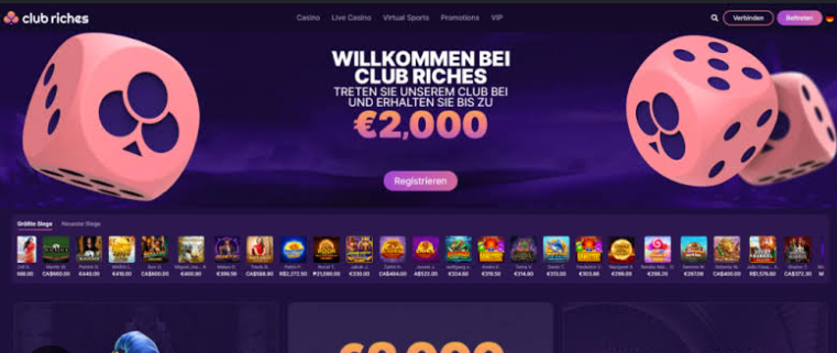 Club Riches Casino Review